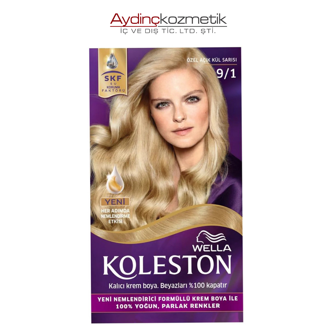 Wella Koleston Saç Boya Set Özel Açık Kumral 9/1