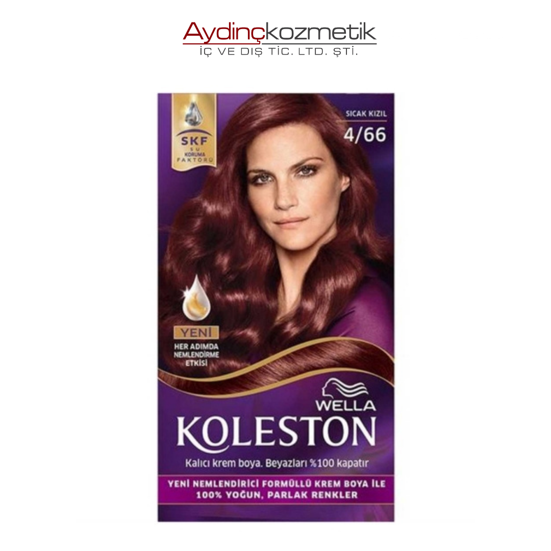 Wella Koleston Saç Boyası 4/66 Sıcak Kızıl