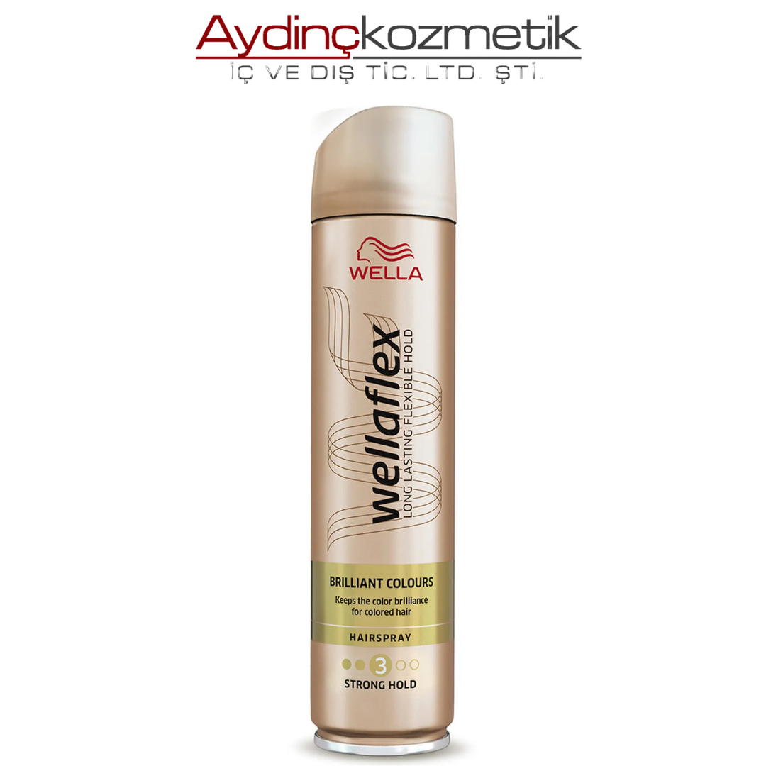 Wella Wellaflex Bri̇llant Colors Strong Hold Spray 