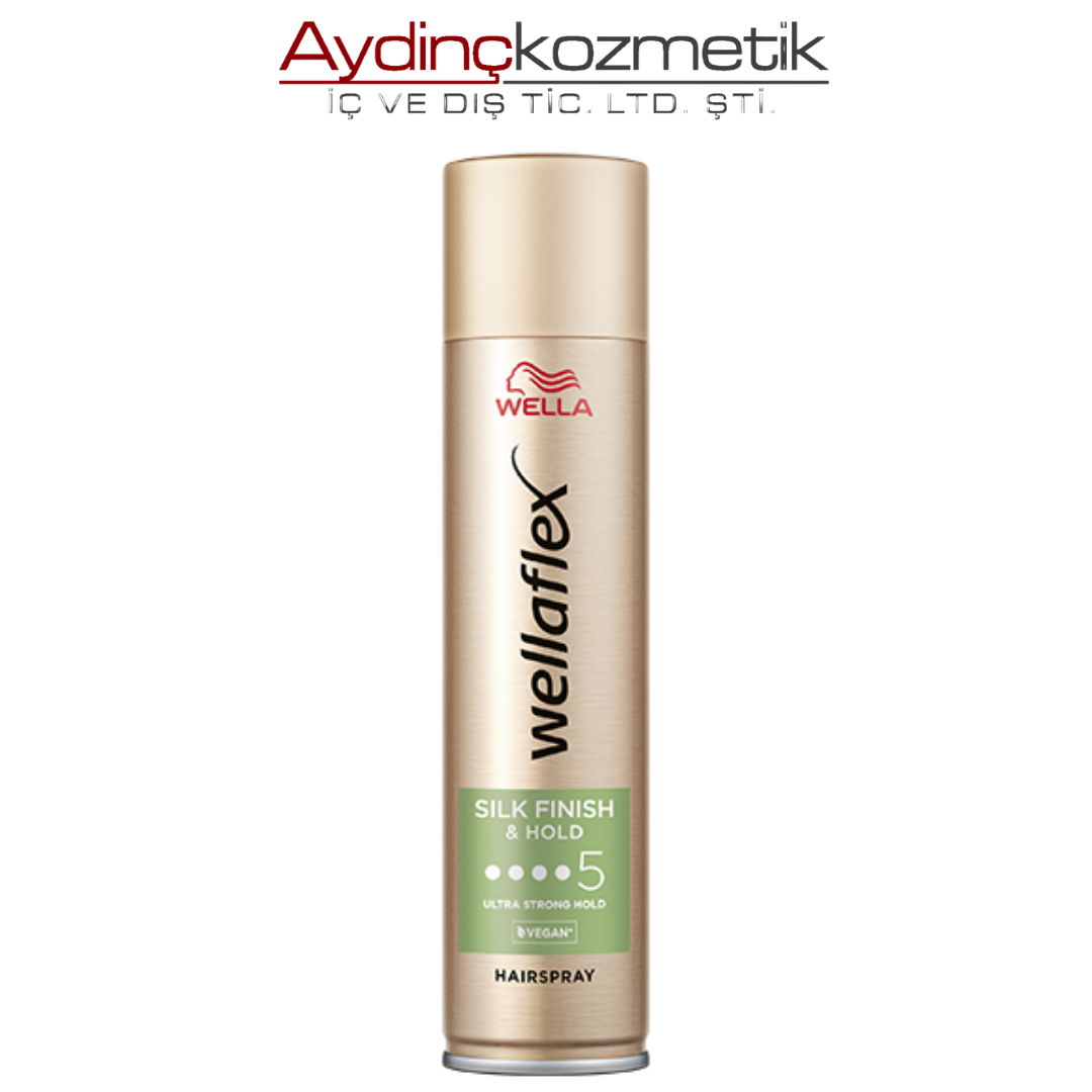 Wellaflex Saç Spreyi̇ Silk Finish Hold 400 Ml