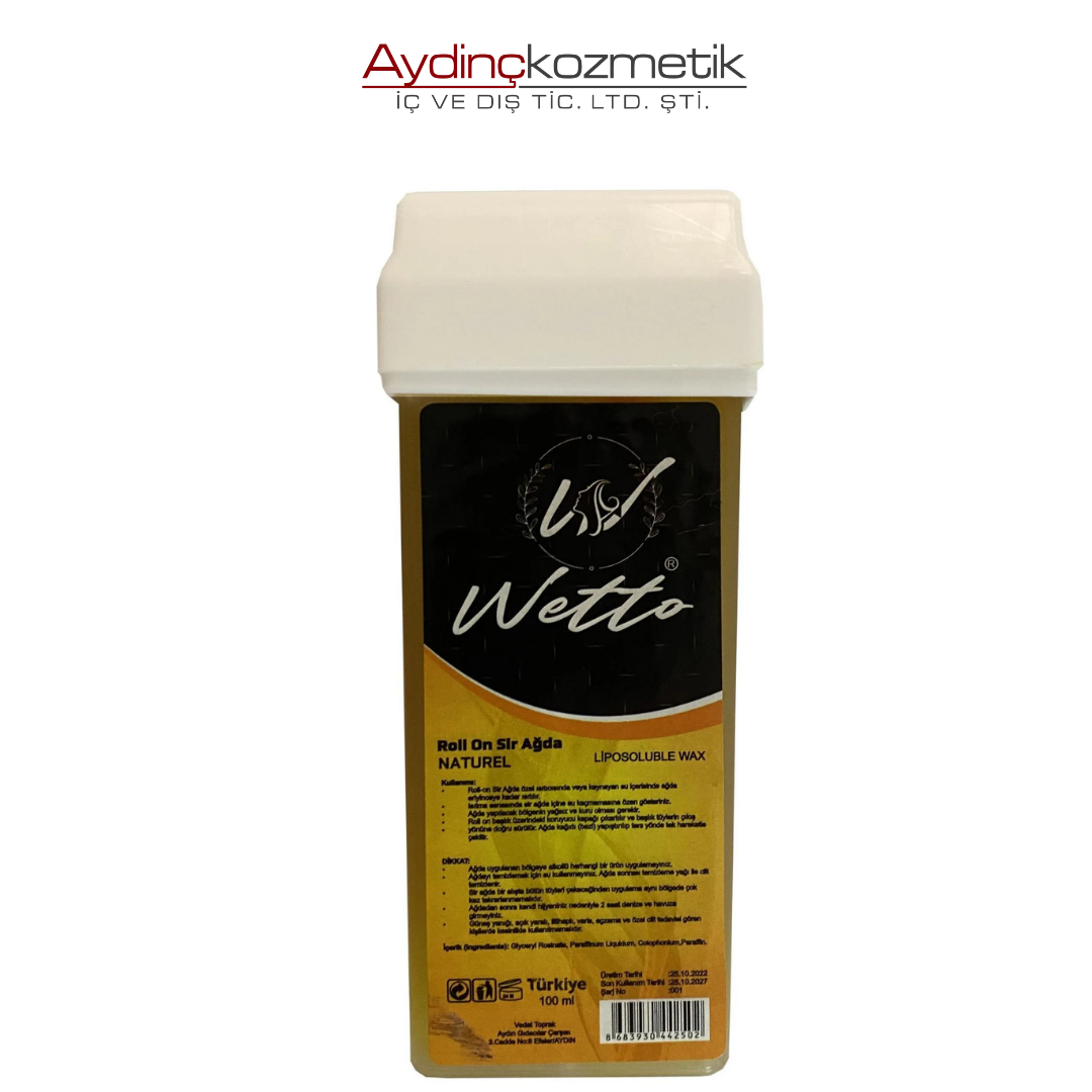 Wetto Rollon Sir Ağda 100 ml Natural