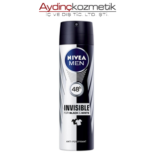 Ni̇vea Deo Bay 150ml Invisible For Black White