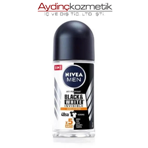 Ni̇vea Roll-on Bay 50ml Güçlü Etki̇ Black Whi̇te 