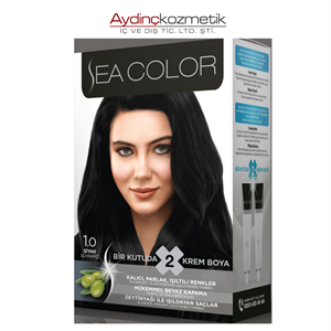 Sea Color 1.0 Siyah Saç Boyası