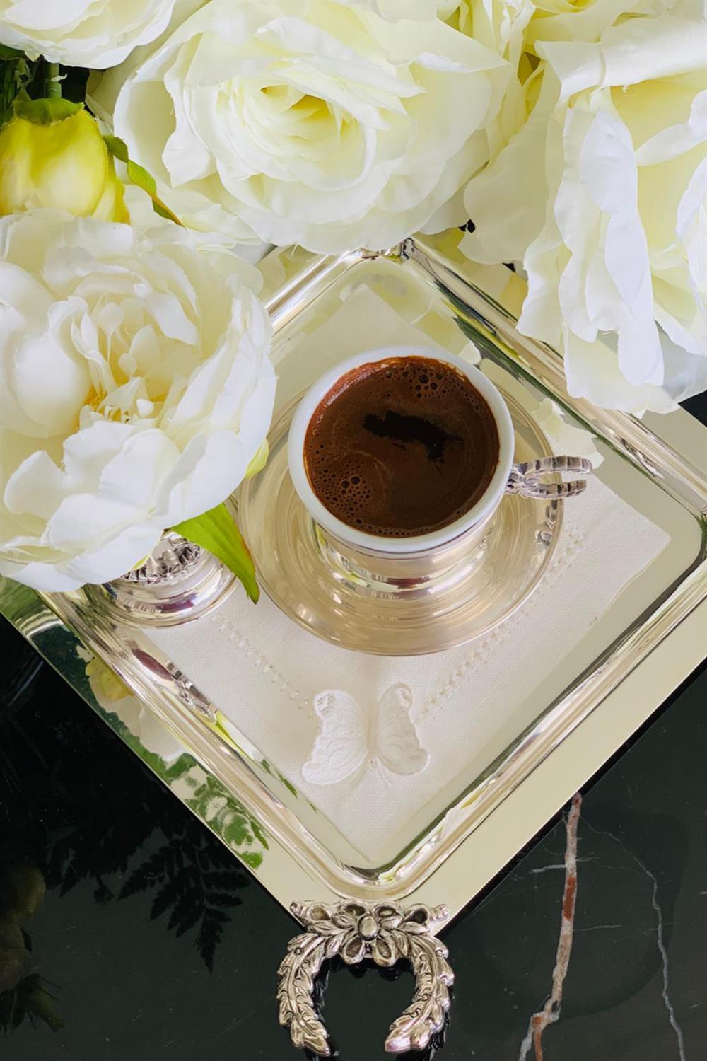 3 boyutlu Kelebek Kokteyl Peçete