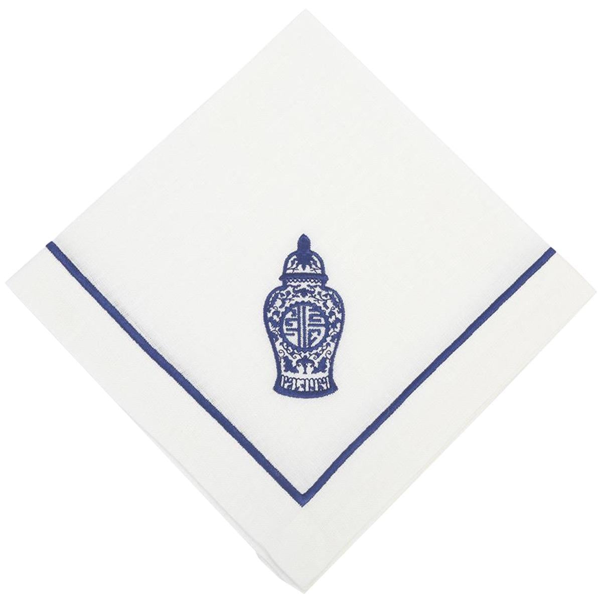 4 lü Blueblanc Küp Yemek Peçetesi