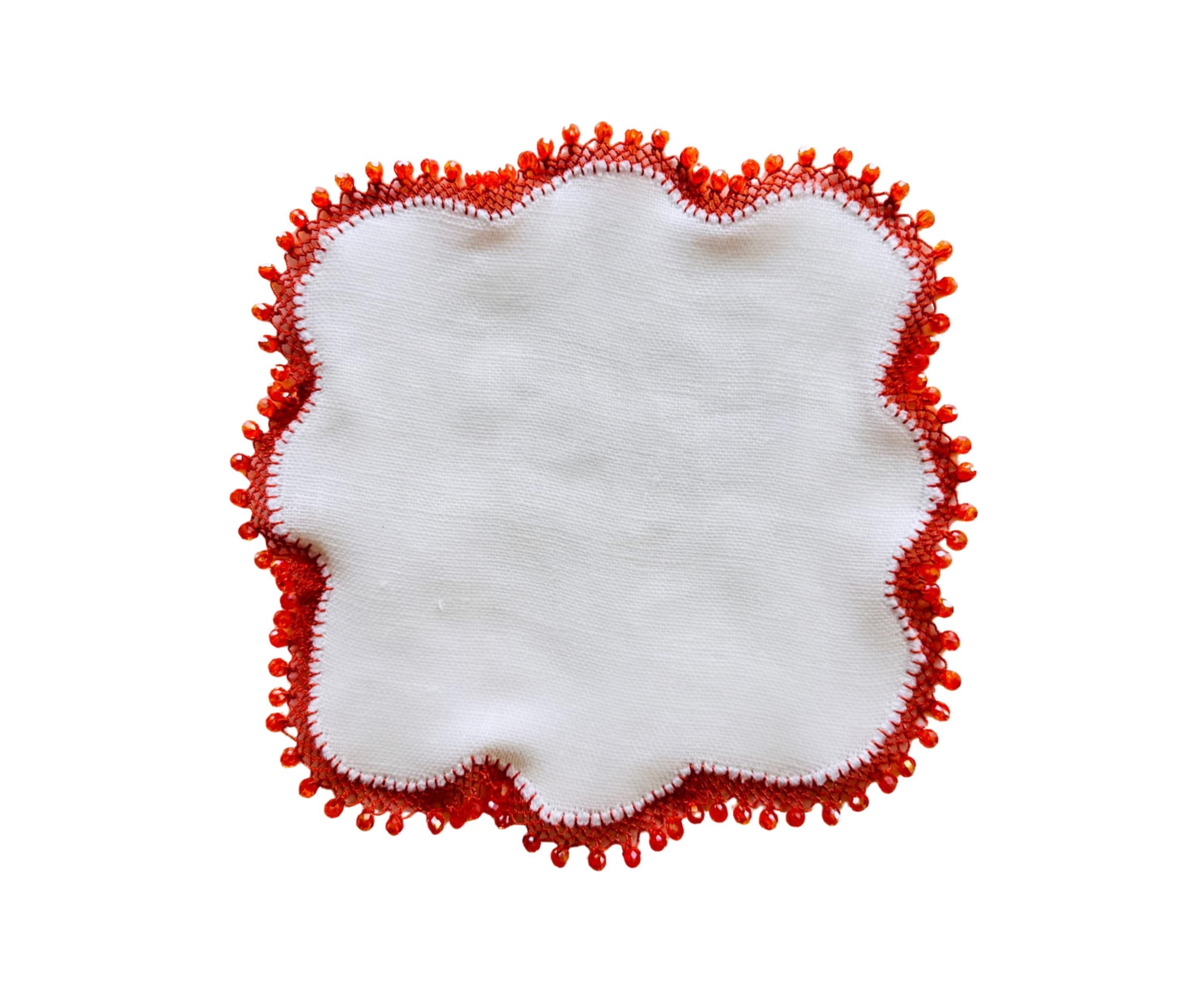 Boncuklu Kokteyl Peçete