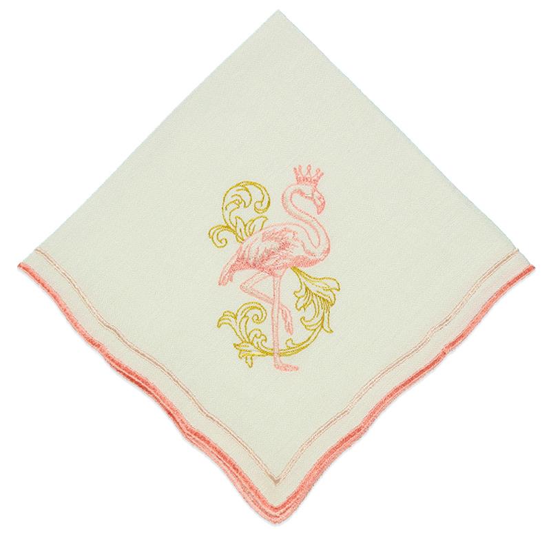 Flamingo Dinner Napkin