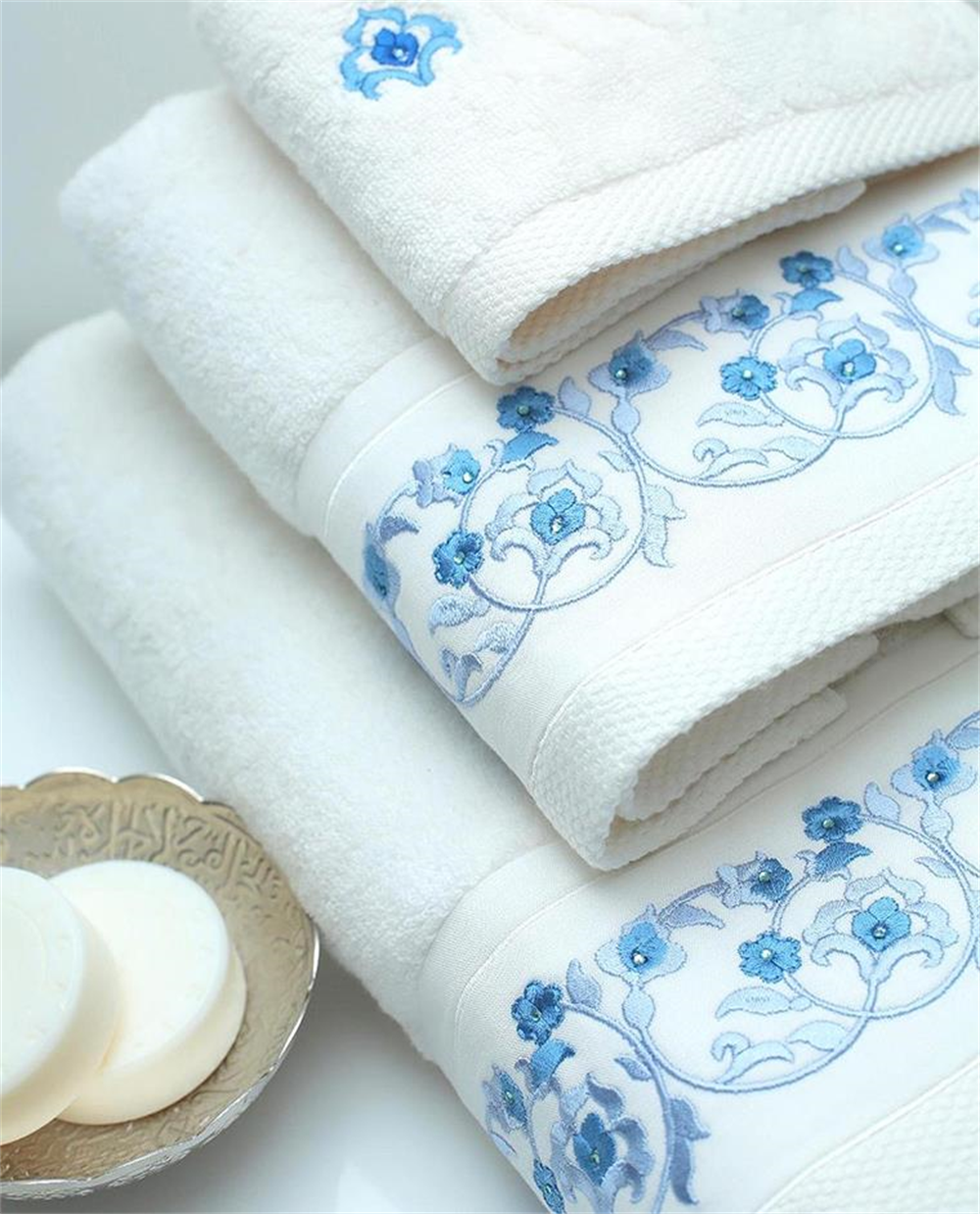 Havlu Seti - Açık Mavi