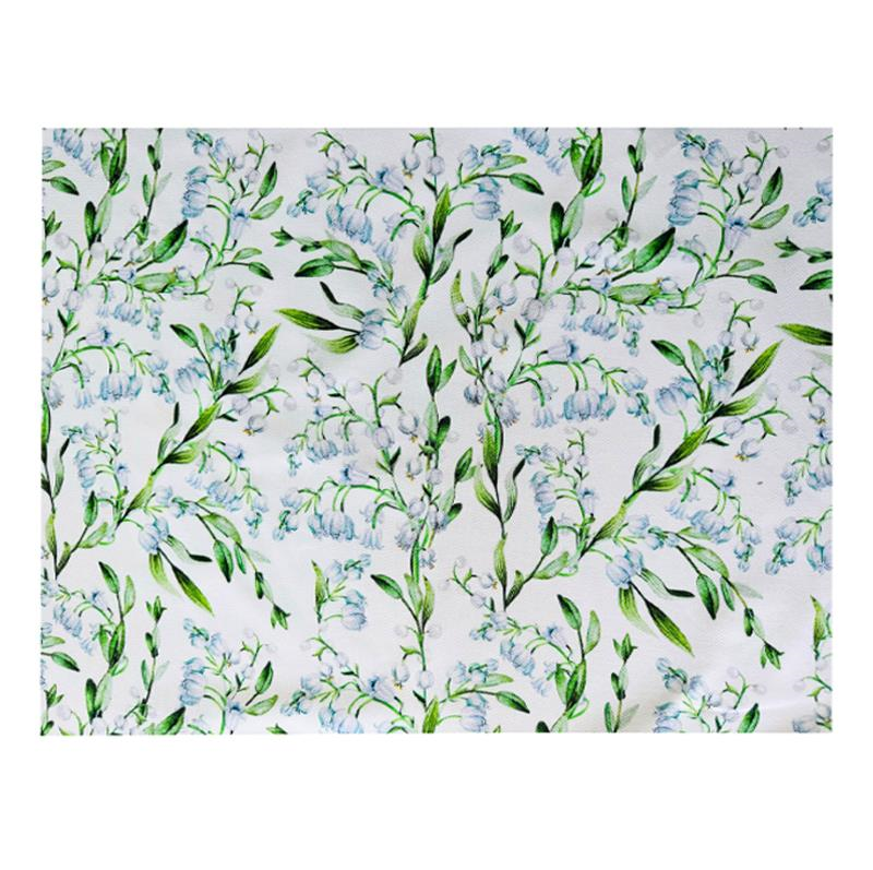 Lilyum Baskılı Masa Örtüsü