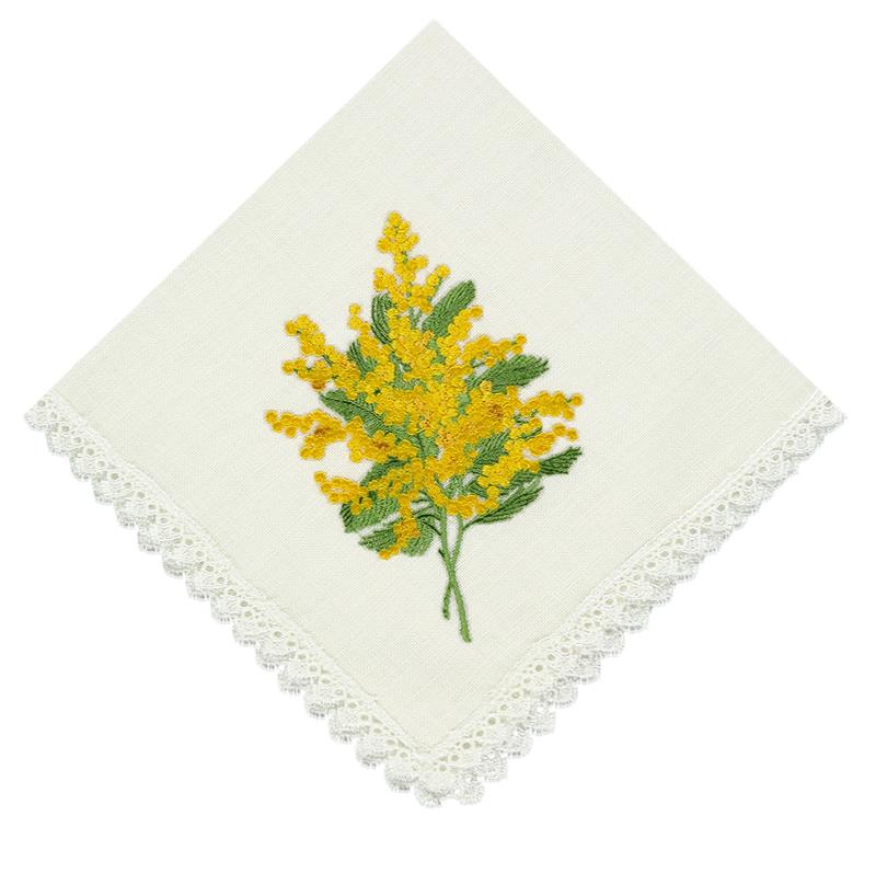 Mimoza Dalı Yemek Peçetesi