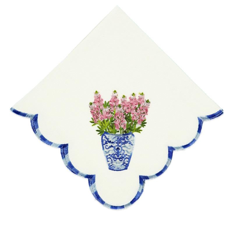 Mimosa Dinner Napkin-Pink