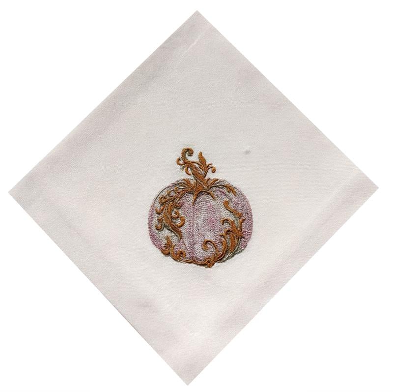 Pembe Balkabağı Yemek Peçetesi