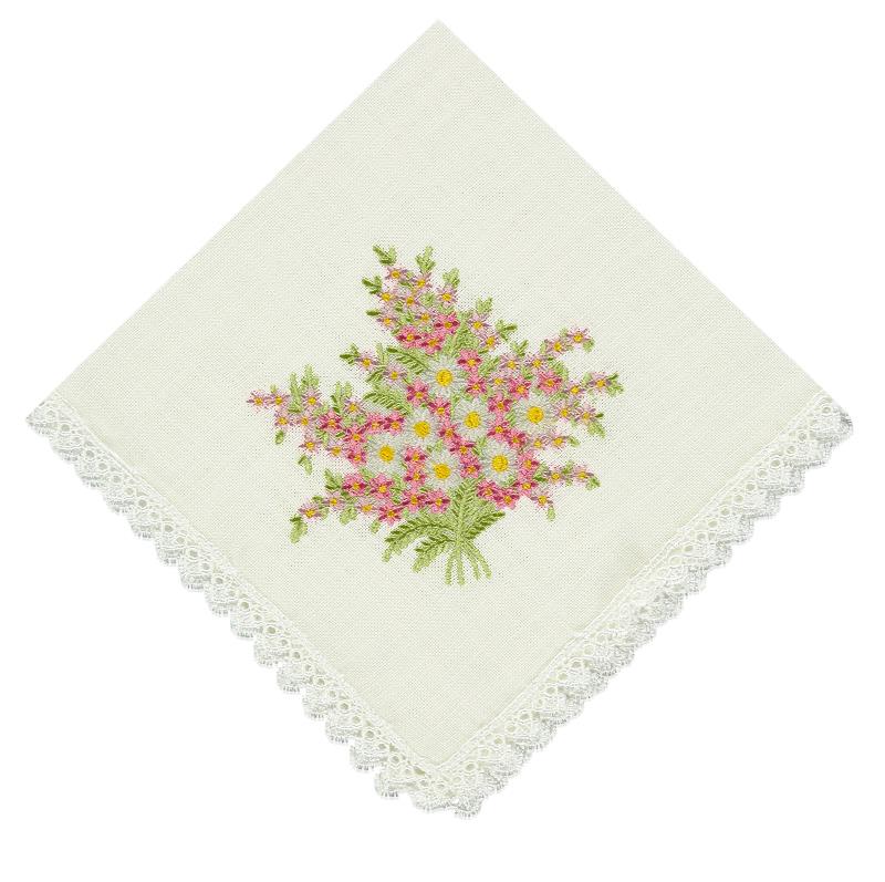 Pembe Papatya Yemek Peçetesi