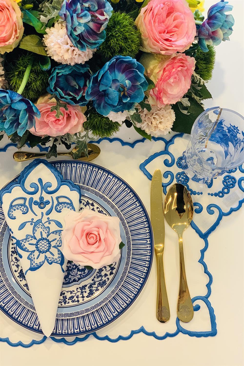 Romantik Amerikan Servis- Mavi