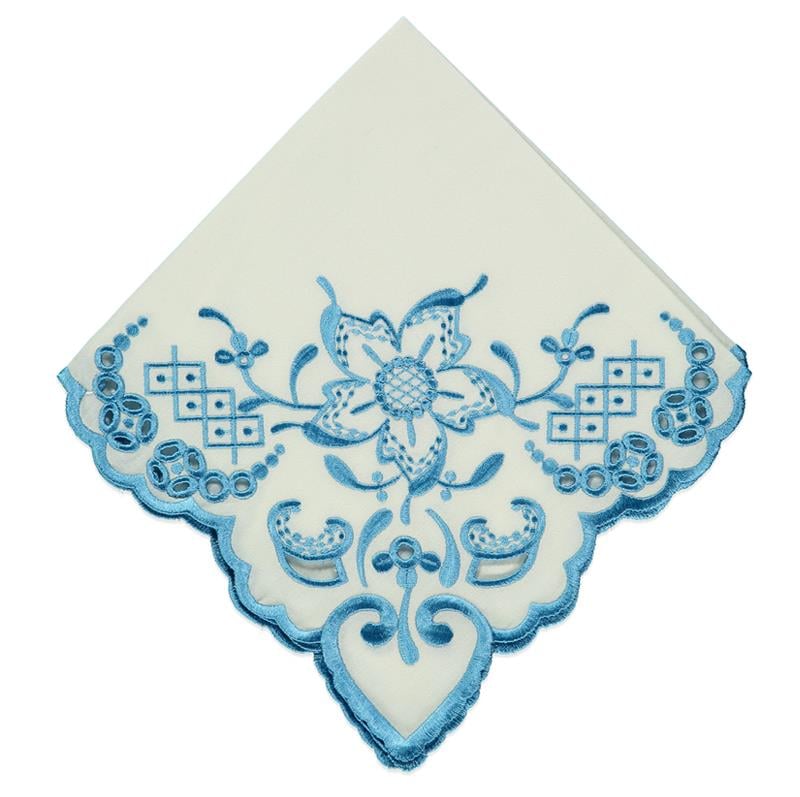 Romantik Yemek Peçete - Mavi