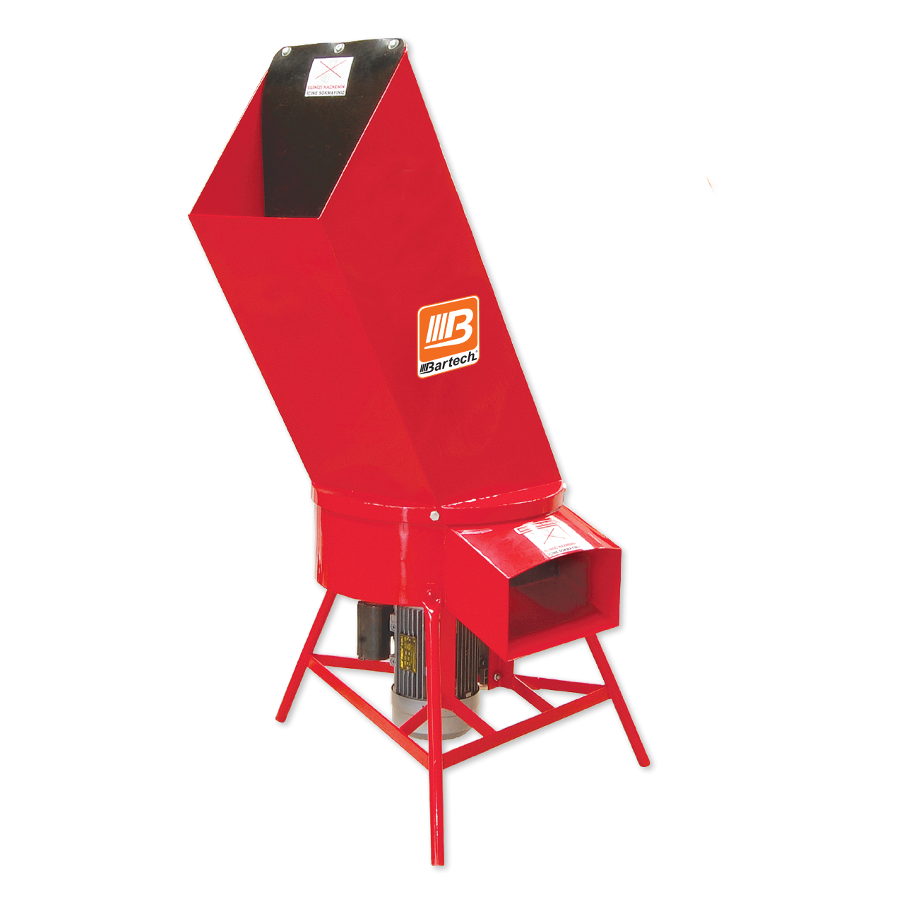 Bartech Kuru Ot ve Sap Parçalama Makinesi 220 V. 4 HP