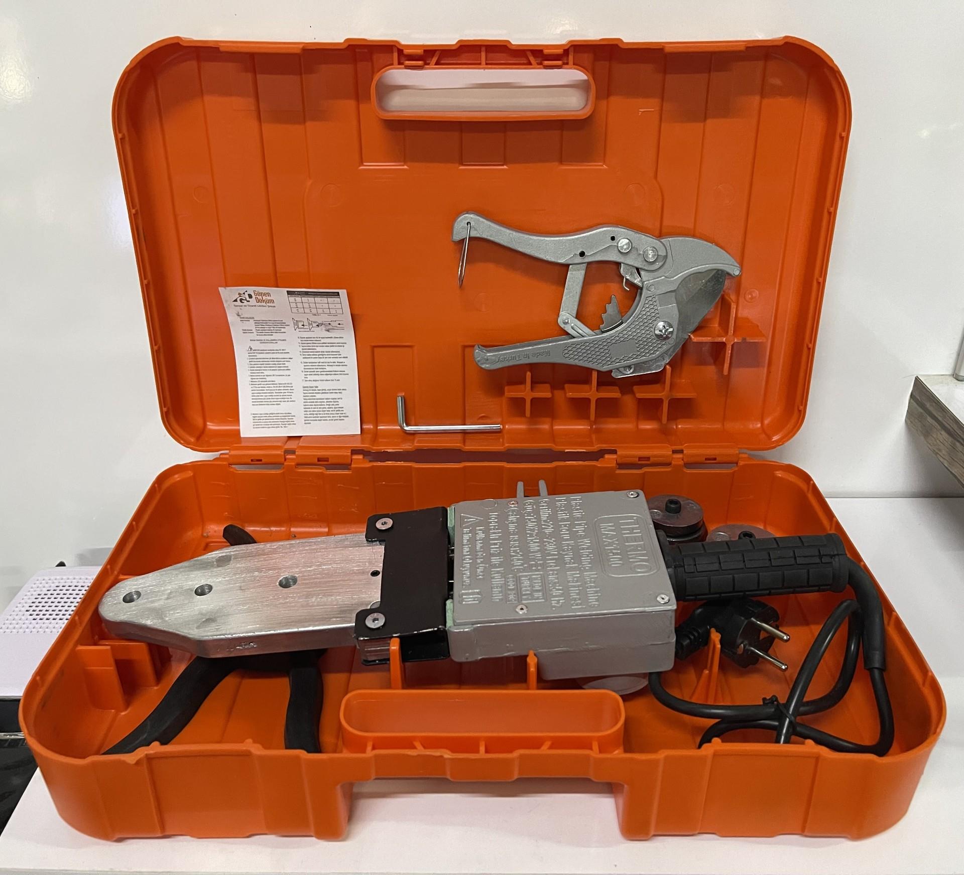 Gönen Döküm 1500 Watt Thermomax Boru Kaynak Seti