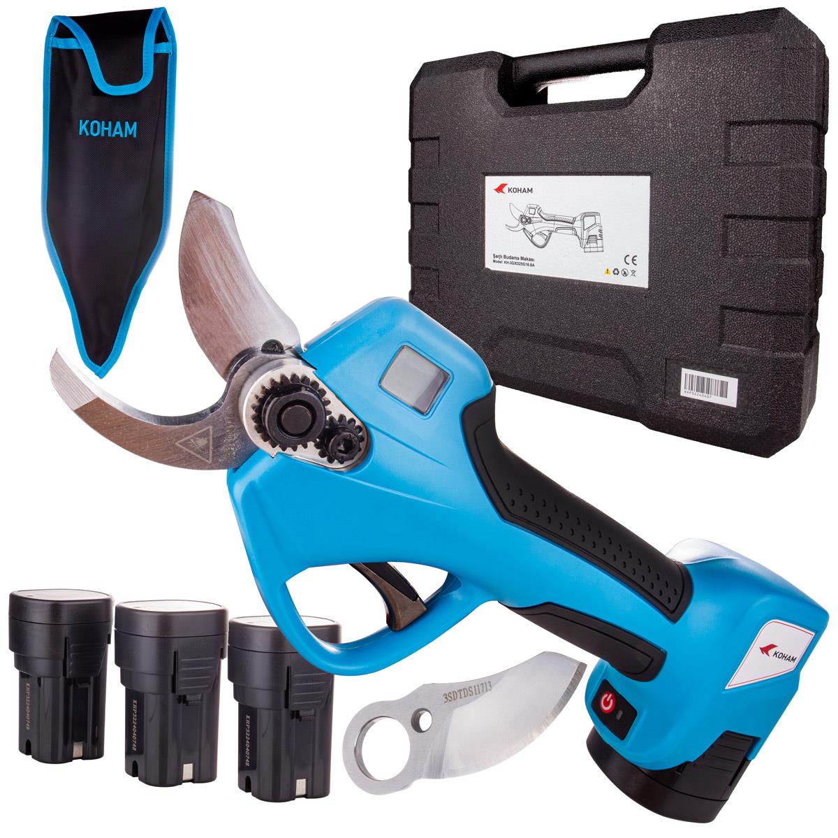 Koham Budama Makası 32 mm Üç Akülü Sensörlü