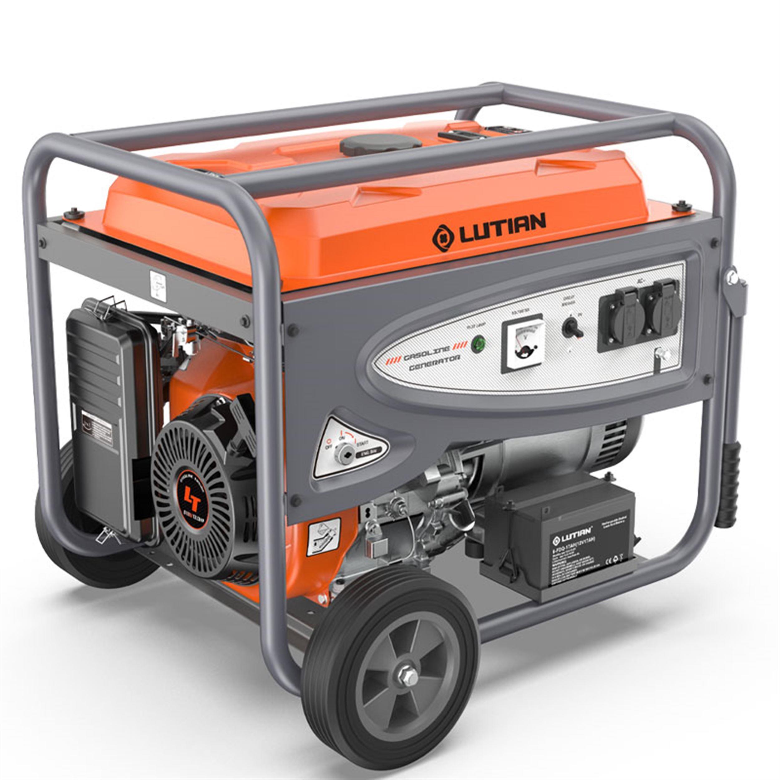 Lutian LT9000EN-4 Benzinli Jeneratör 7.5 Kw Marşlı 220 V.