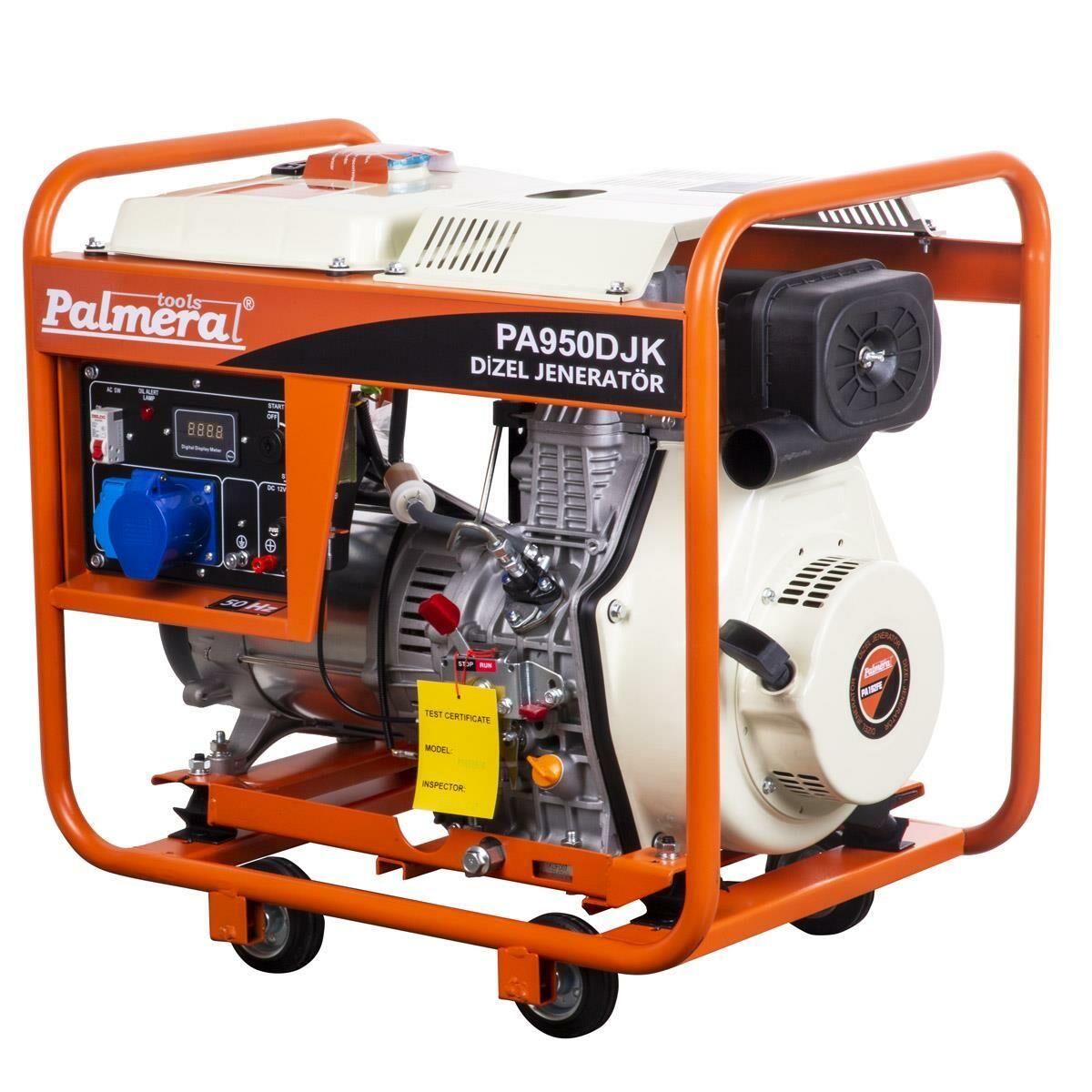 Palmera Pa950DJK 8.1 kVA Monofaze Dizel Jeneratör