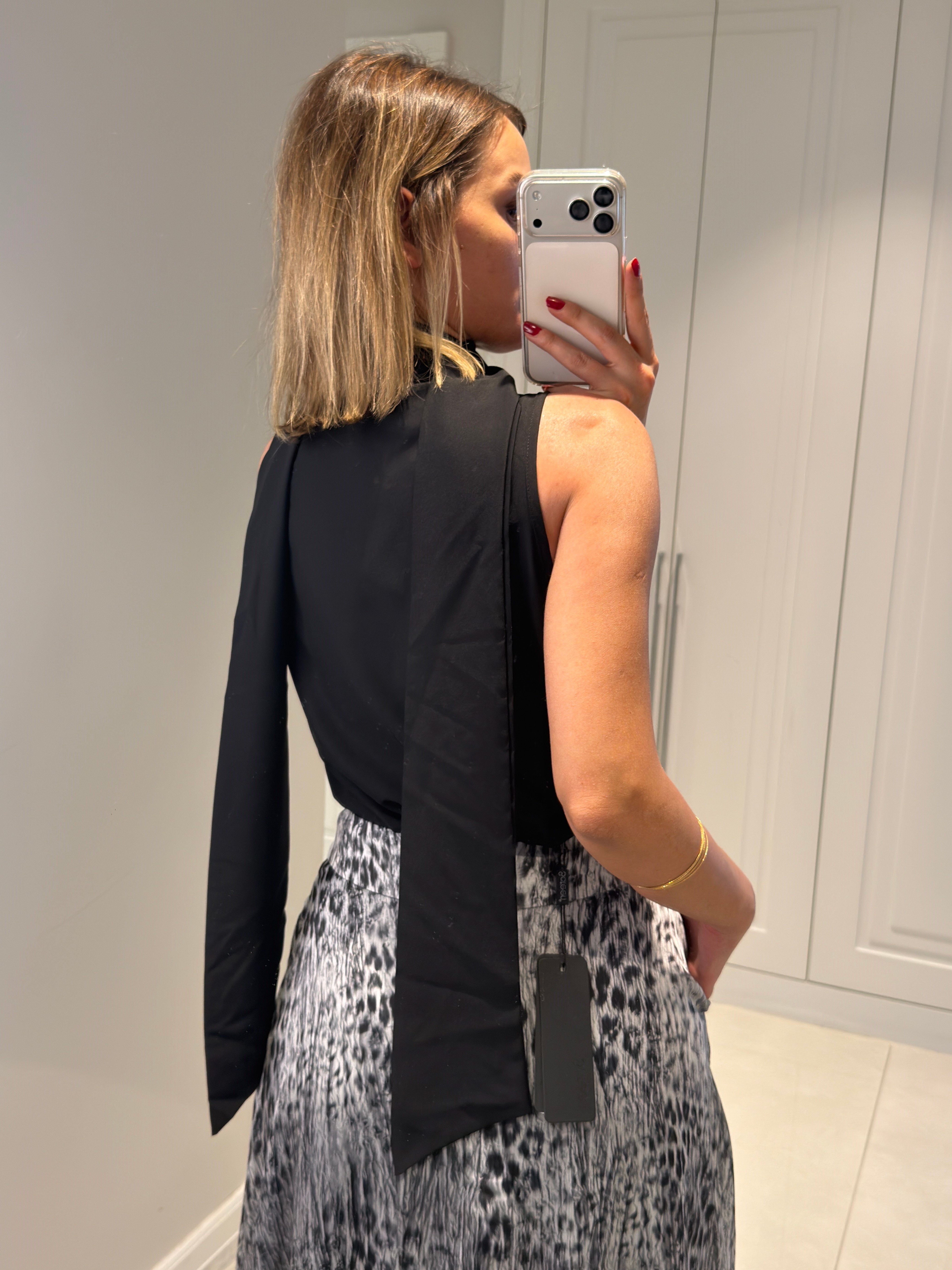 Daphne Siyah Dantel Detaylı Bodysuit