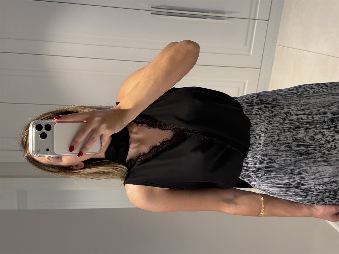 Daphne Siyah Dantel Detaylı Bodysuit