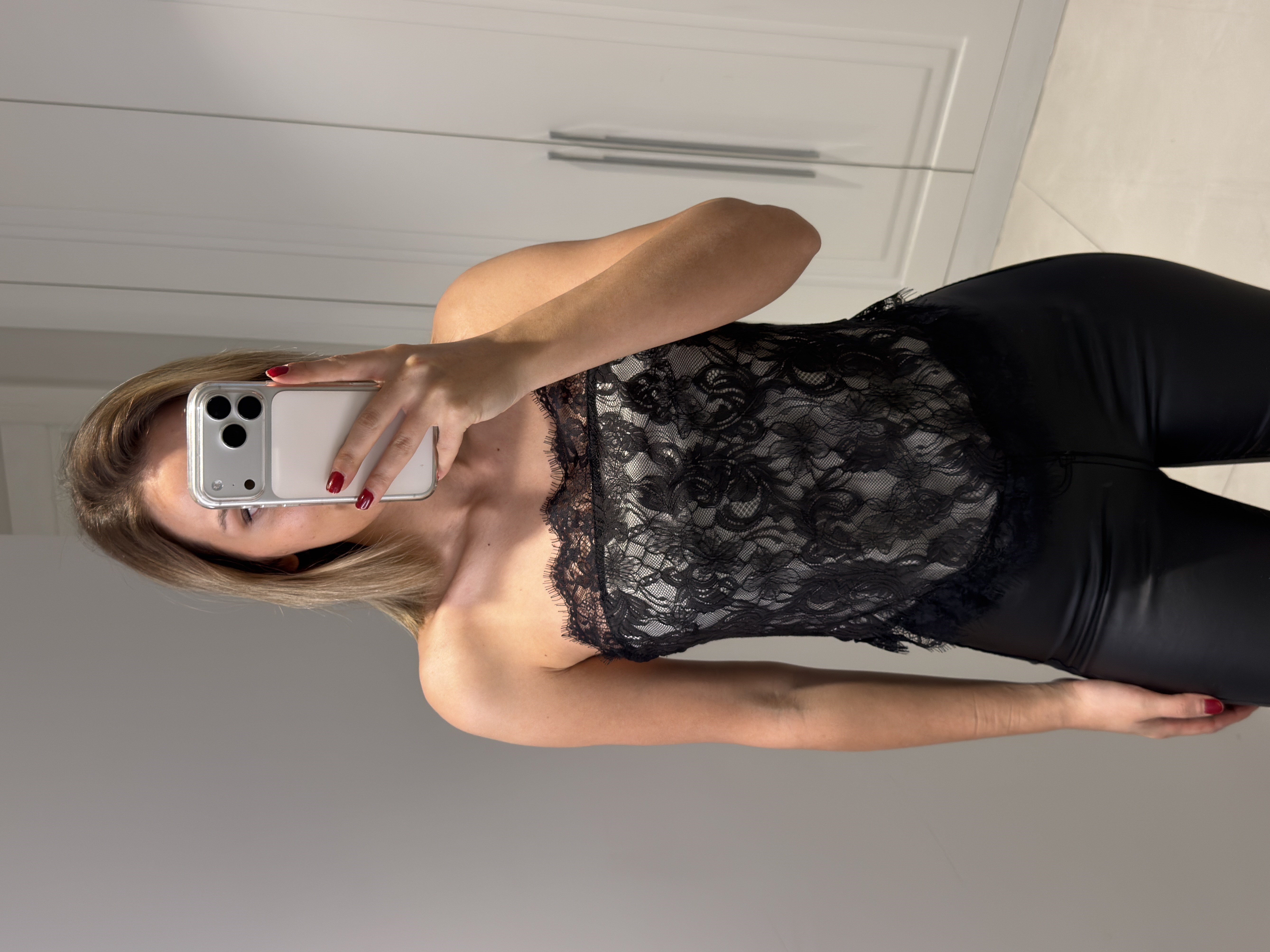 Ruby Dantel Detaylı Beyaz Korse