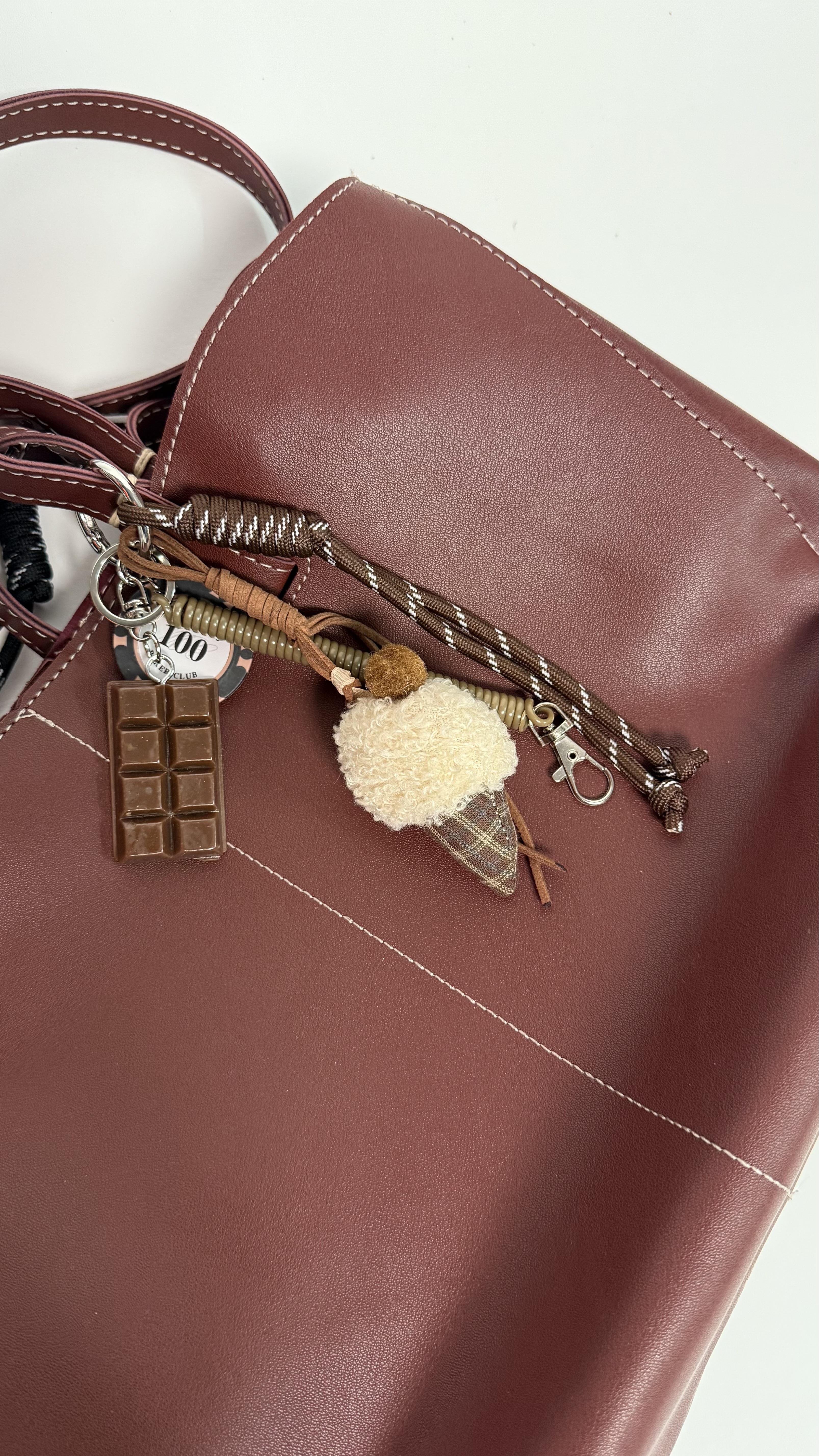 Dondurma Külahı Anahtarlık Charm