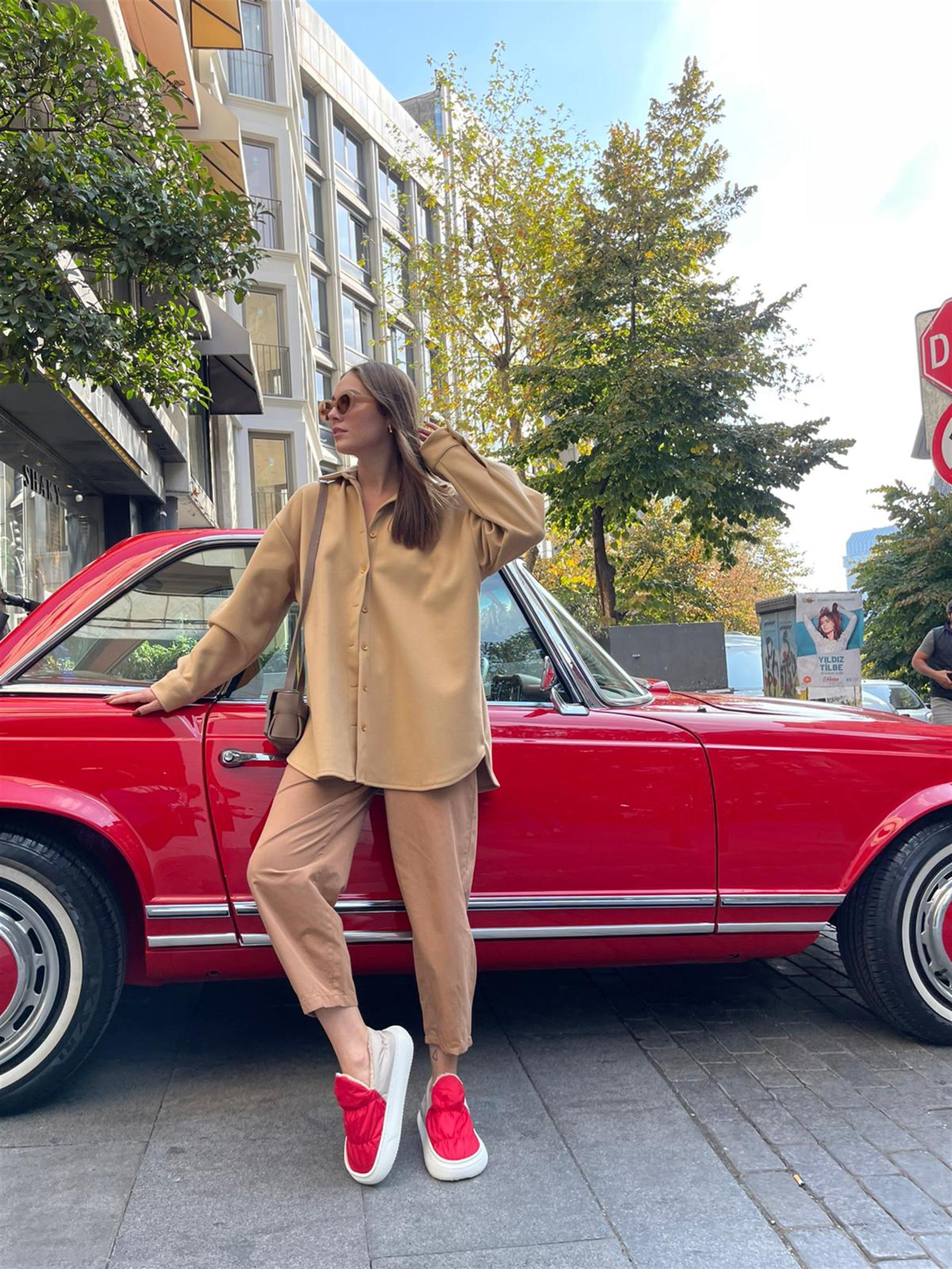 Poppy Teddy Kırmızı