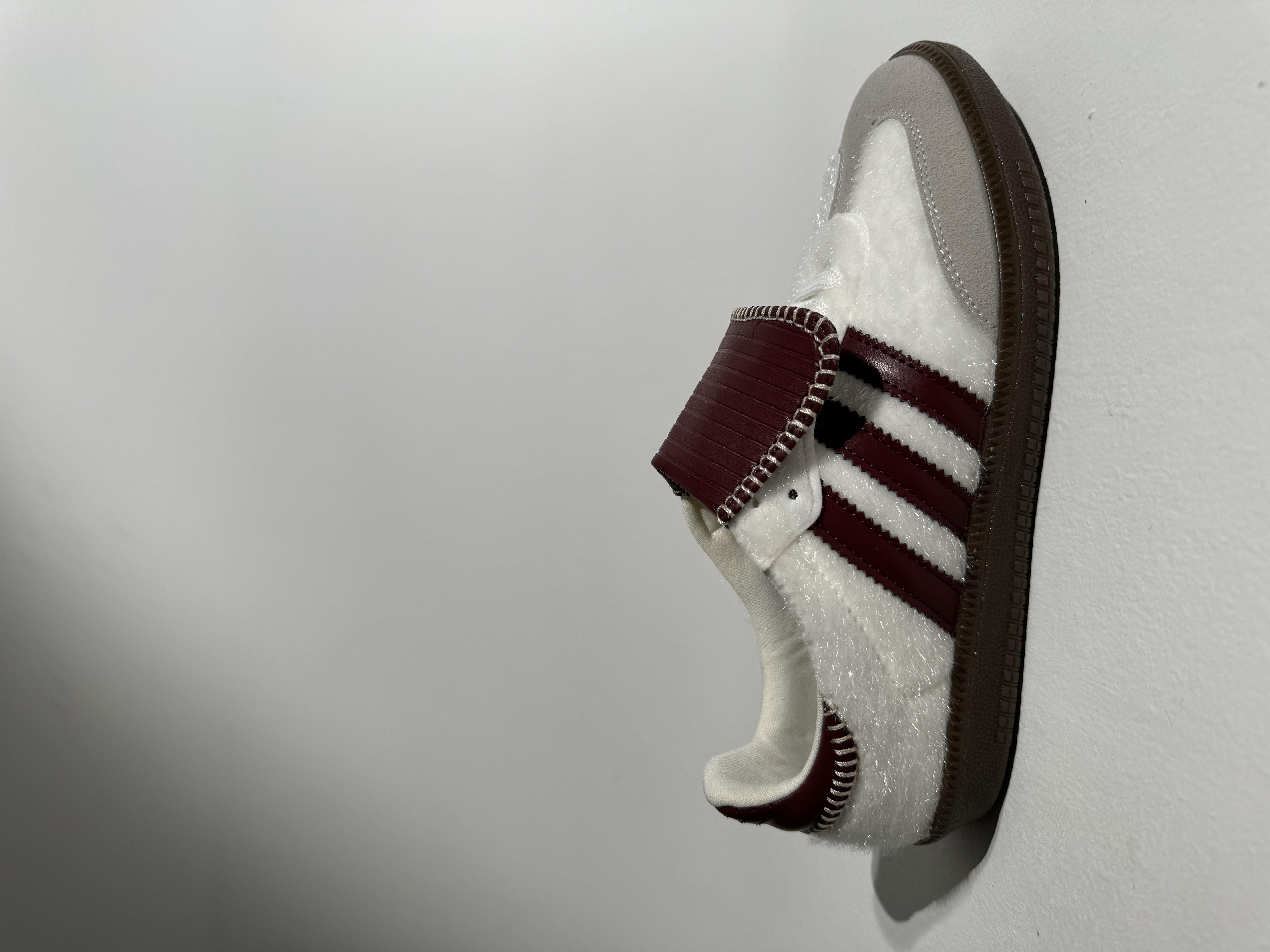 Sacha Dilli Bej Bordo 3Bantlı Sneaker