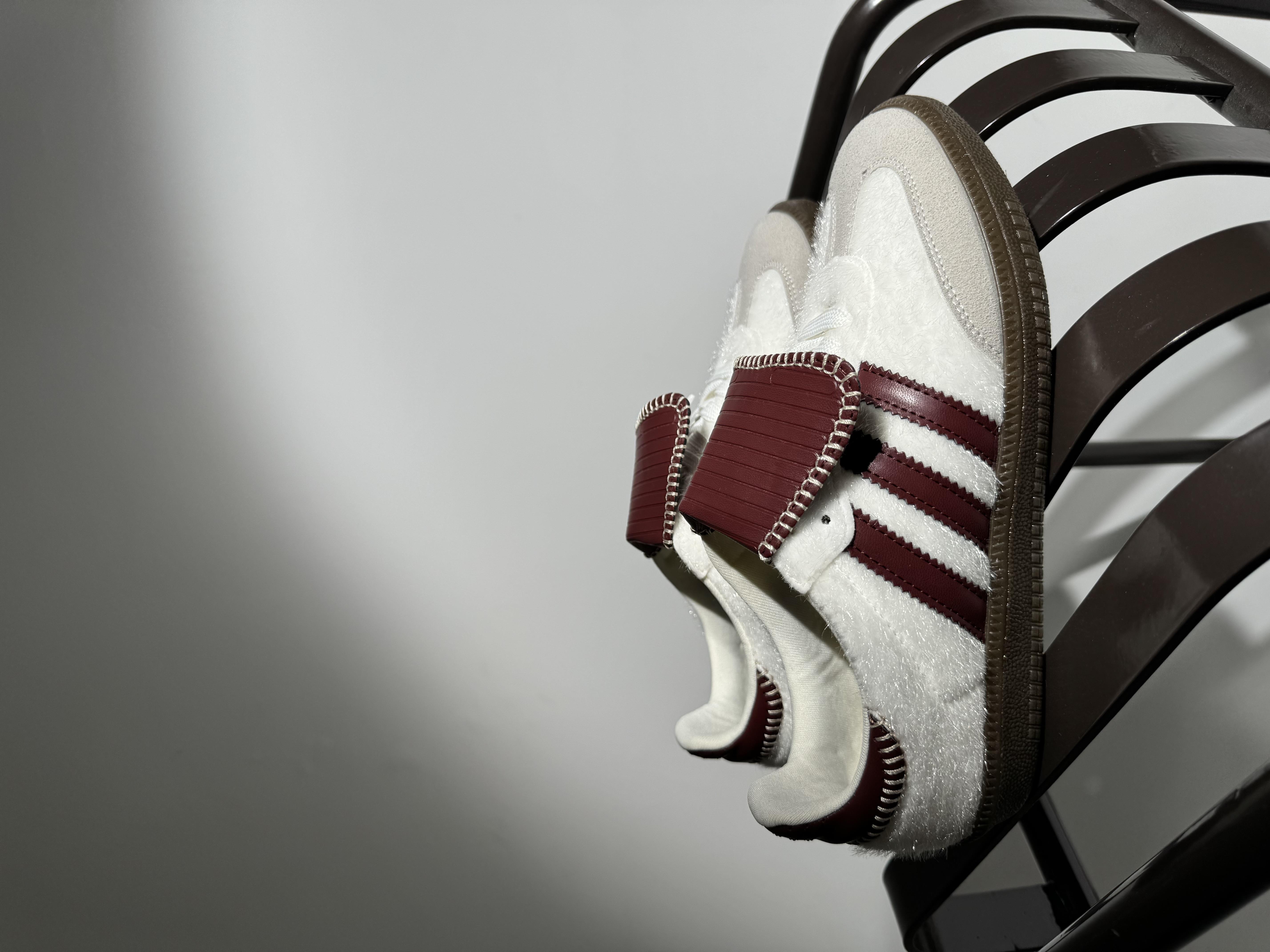 Sacha Dilli Bej Bordo 3Bantlı Sneaker