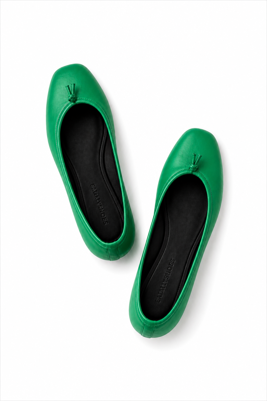 VERDE Yeşil Hakiki Deri Babet