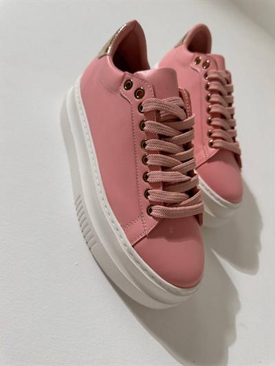 300-001 Pudra Yüksek Tabanlı Kadın Spor