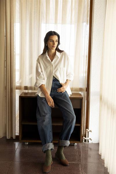 Ella Acıkahve Süet Kadın Babet Ayakkabı