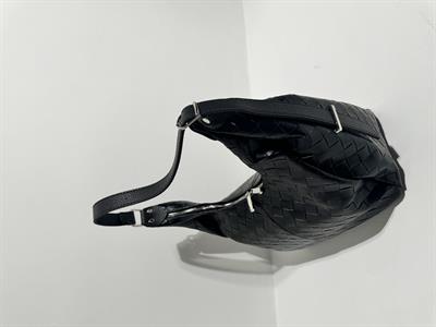 Hera Siyah  Baklavalı Büyük Boy Fermuarlı Çanta