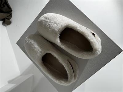 Judi Bej Tüylü Yumoş Ev Ayakkabı 