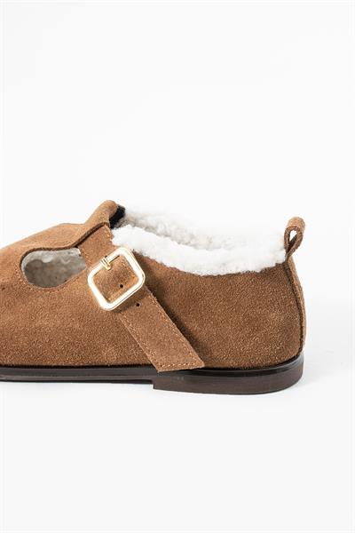 Laven Hakiki Deri Taba Loafer