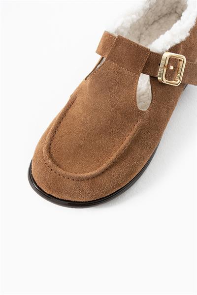 Laven Hakiki Deri Taba Loafer