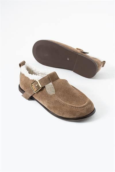 Laven Hakiki Deri Vizon Loafer