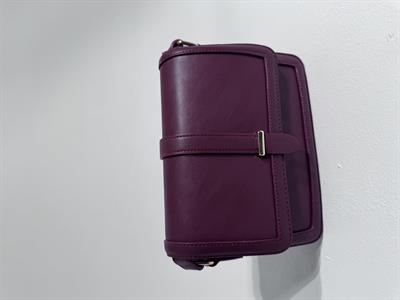 Layo Bordo Önden Kapaklı Kadın Çanta