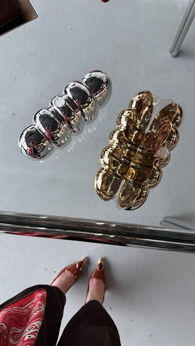 Lunara Gold Clutch