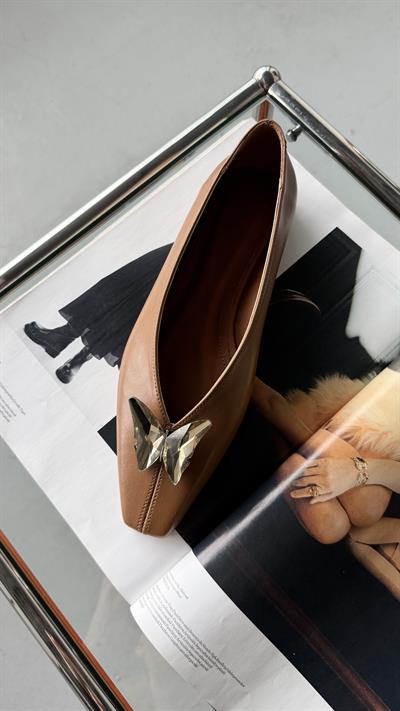 Pamila Taba Kelebek Tokalı Babet