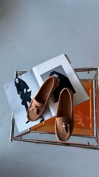 Perla Taba Hakiki Süet Makosen