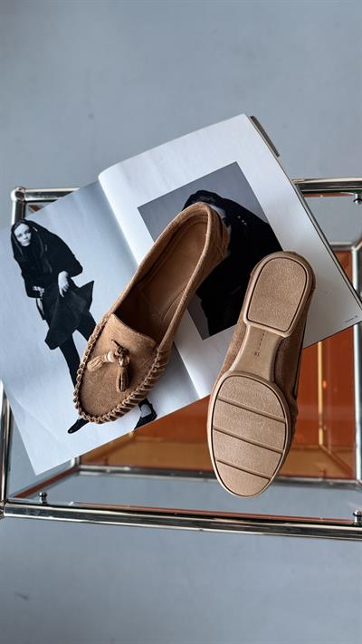 Perla Taba Hakiki Süet Makosen