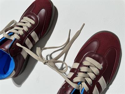 Sacha Bordo Bej 3Bantlı Sneaker