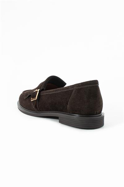 SILENT Acıkahve CLASSIC KADIN OXFORD LOAFER