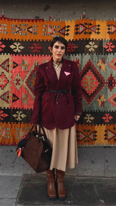 Traf Siyah İp Model Kemer 