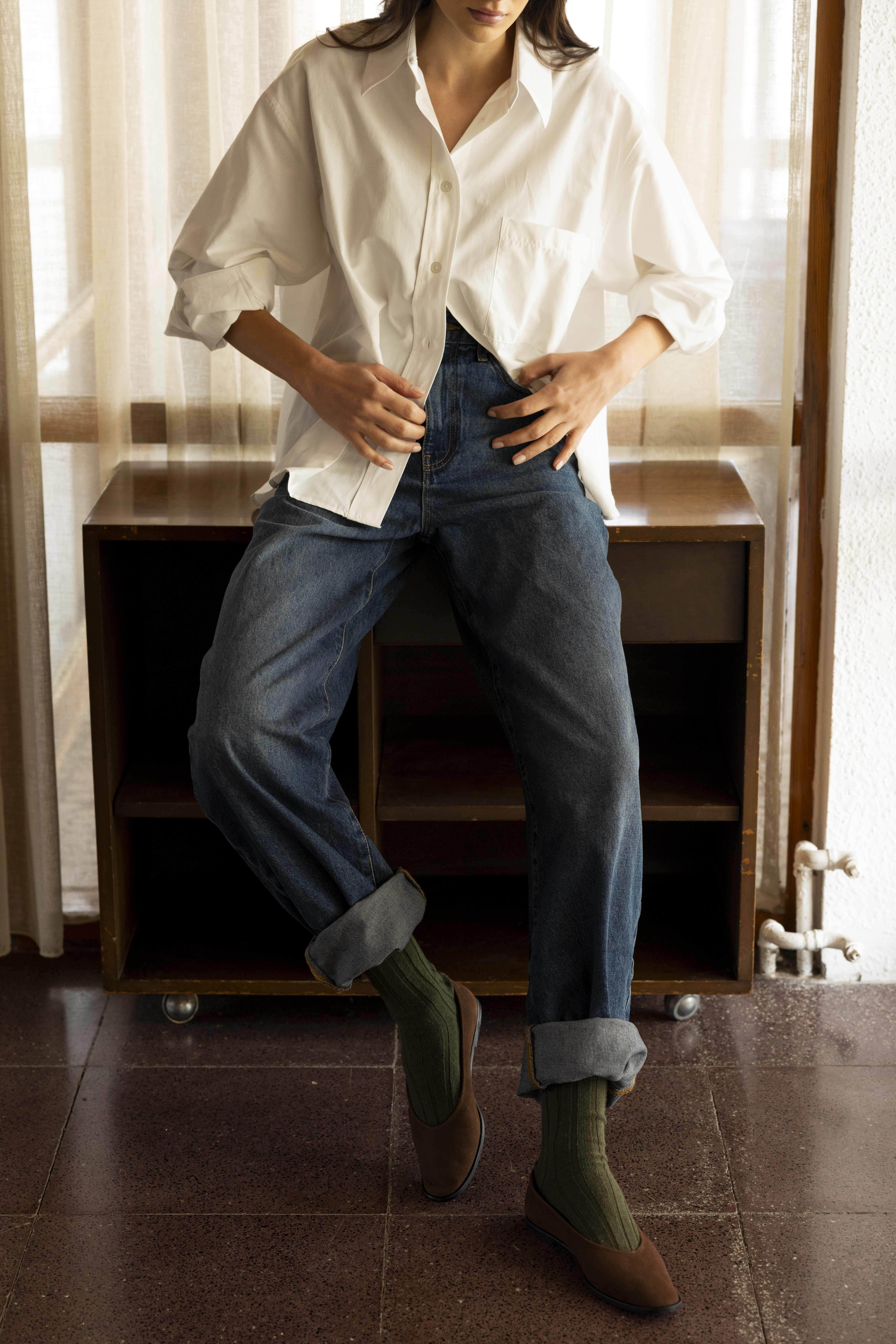 Ella Acıkahve Süet Kadın Babet Ayakkabı