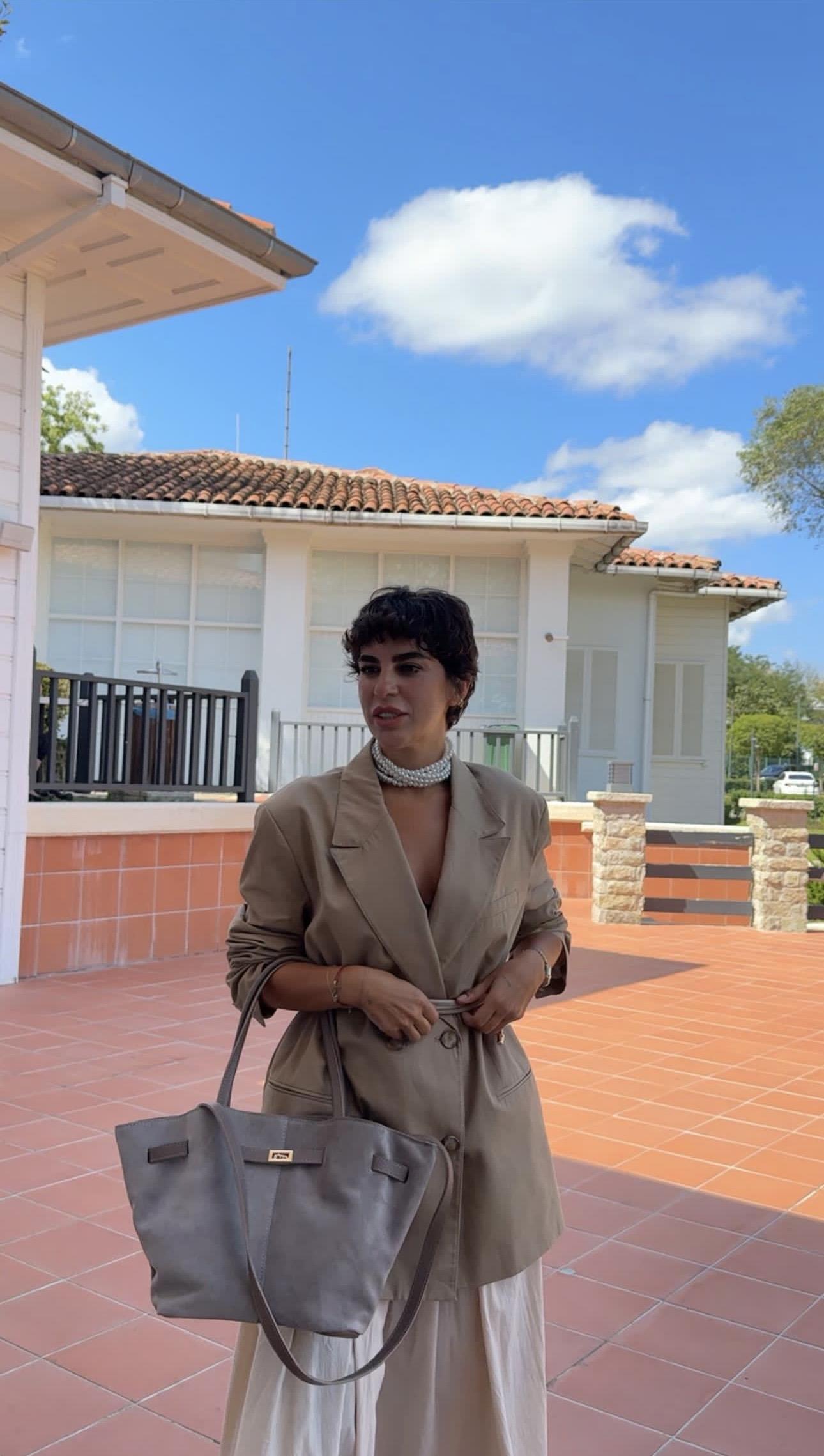 Gerçek Süet Deri Vizon Kadın Uzun Askılı Mıknatıslı Çanta